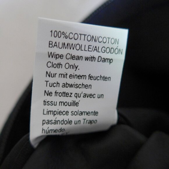 NWT Vintage Set of Two Mickey Mouse Plaid Cotton Zippered Pouch - Picture 10 of 11